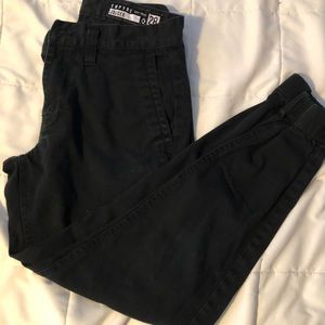 Empyre Black Jogger Chinos. Size 28